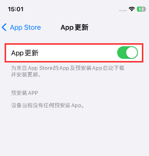 沈丘苹果15维修中心如何让iPhone15APP自动更新