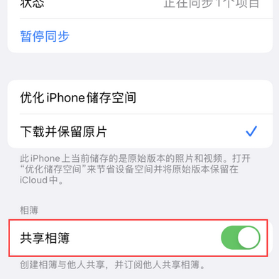 沈丘苹果手机维修分享在iPhone上找不到共享相簿怎么办 